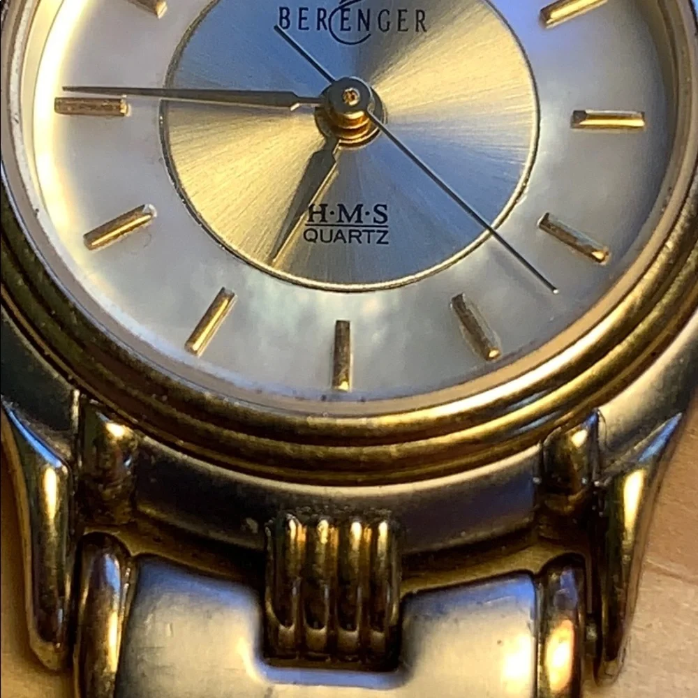Berenger vintage watch mother of pearl face